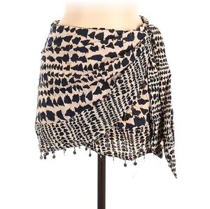 Zara Blue Wrap Skirt